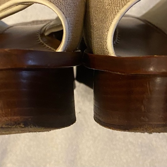 Tory Burch Culver Linen wedge - Picture 8 of 9